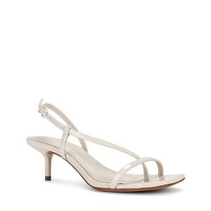 Leather pearl sandals